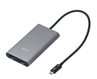 I-TEC Adapter Thunderbolt 3 - Dual HDMI 60Hz do notebooków i tabletów TB3DUAL4KHDMI - 518366 - zdjęcie 1